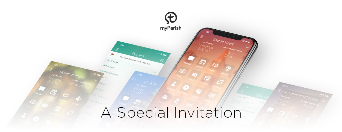 A Special Invitation to myParish App