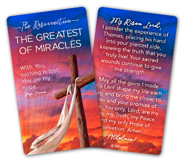Easter Prayer Cards