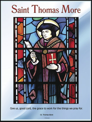 St Thomas More Stained Glass