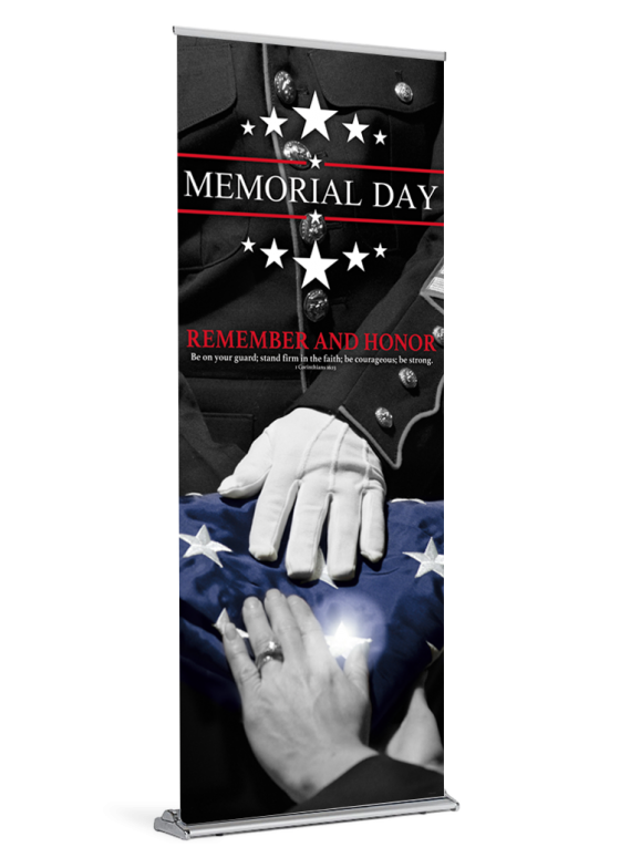 Remember and Honor Memorial Day Banner – Diocesan