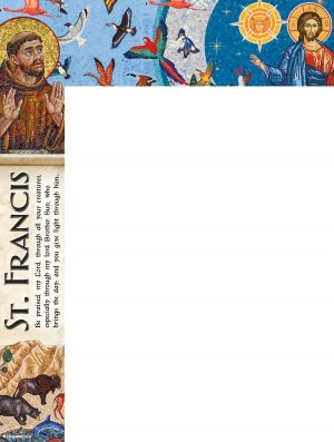 St. Francis Mosaic - Wrapper