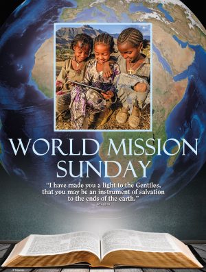 World Mission Sunday - Blue