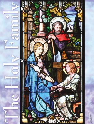 Holy Family Stained Glass