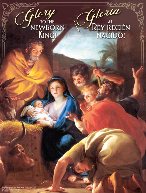 Glory to the Newborn King - Bilingual