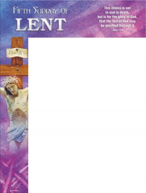 Lent - Week 5- Glory of God- Wrapper