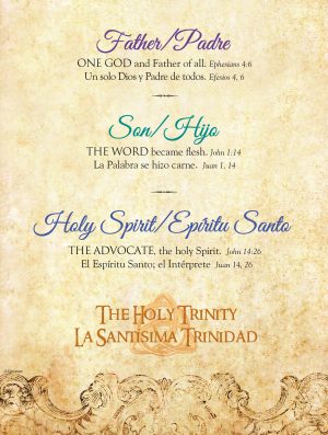 Father Son Holy Spirit Bilingual