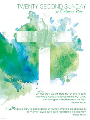 Ordinary Time - Week 22 - Watercolor -  - Bilingual