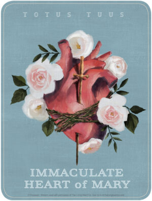Immaculate Heart - Totus Tuus - The Living Art Co.