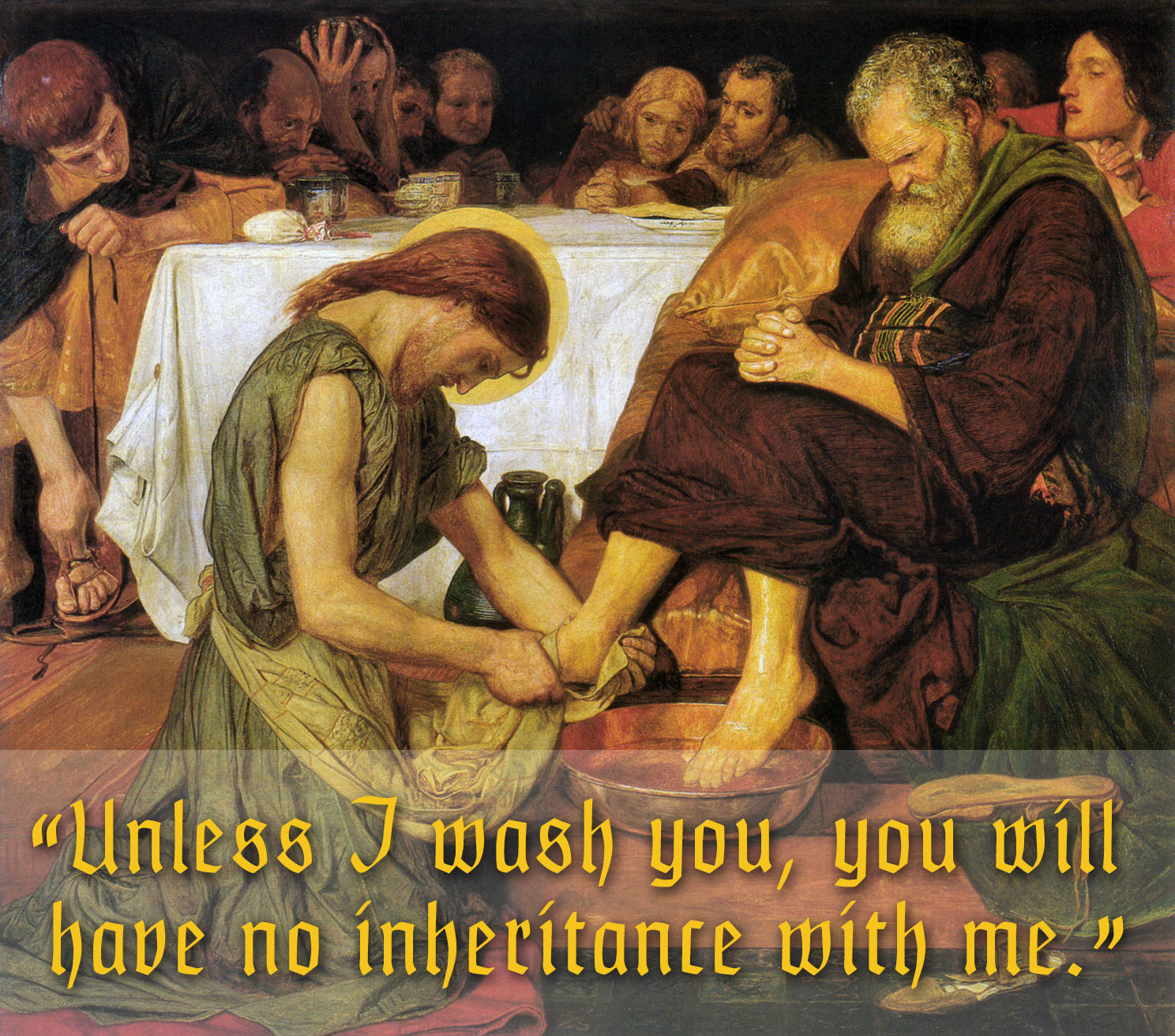 Holy Thursday - Lord's Supper - Gospel - English